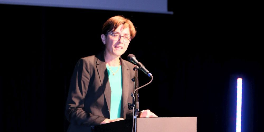 «Zeitgenössische Kunst will nicht mehr nur schön sein.» Regierungsrätin Monika Knill in ihrer Ansprache anlässlich der Verleihung der Förderbeiträge an Thurgauer Kulturschaffende.