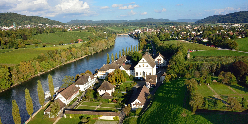 Die Klosteranlage St. Katharinental am Rhein lädt zu einer Entdeckungstour in vergangene Zeiten ein. Bildcredit: Donald Kaden